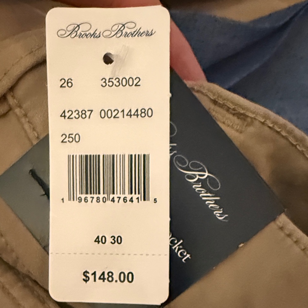 Brooks Brothers Classic Khaki Trousers